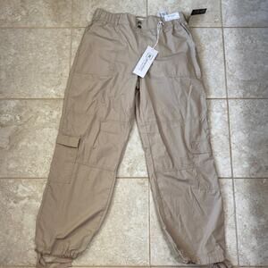 Re Generation Womens   Khaki Cargo Pants  Size large